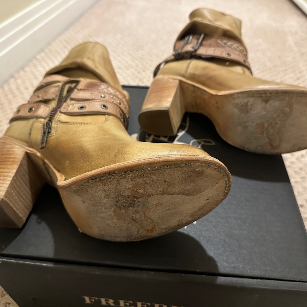 Freebird Blaine Brown Boots Sz 10 - Picture 6 of 7